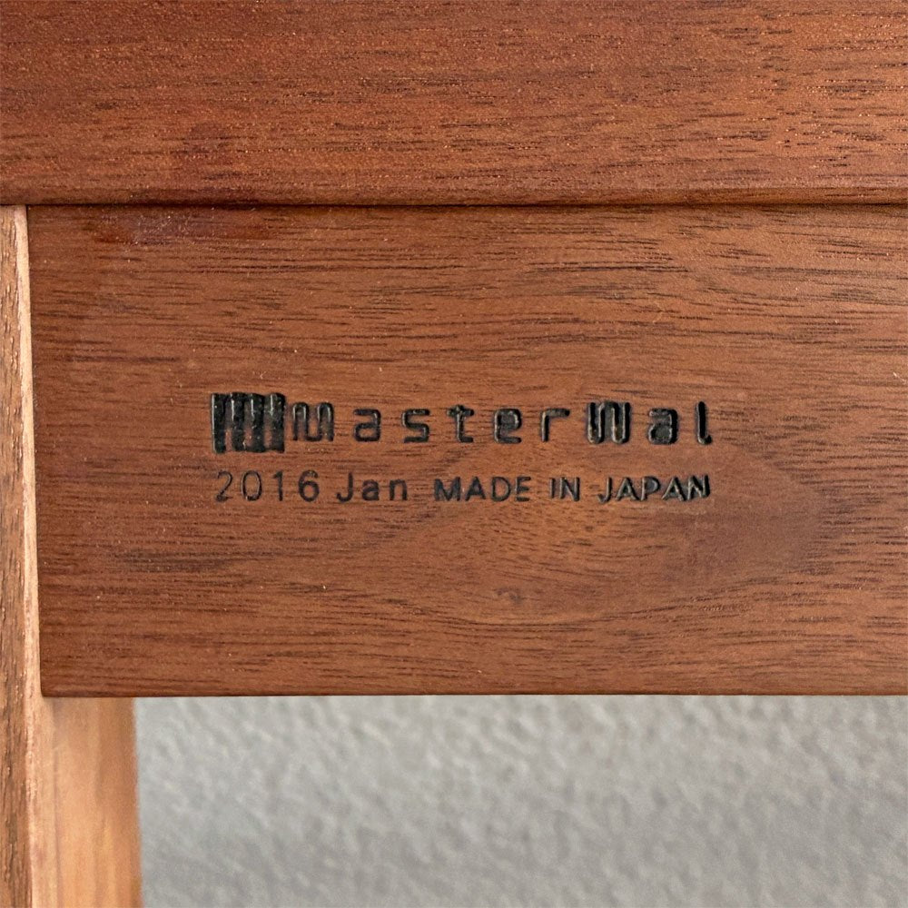 マスターウォール MASTERWAL ヘヴン HEAVEN 950 SOFA ワンアーム1シーター130 ソファ 片アーム ファブリックシート ウォールナット無垢材 フルカバーリング アカセ木工 展示品 〓