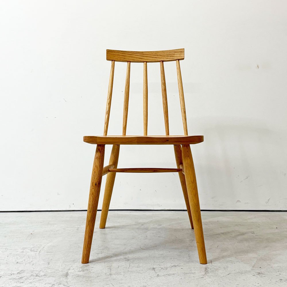 モモナチュラル MOMO Natural SB CHAIR ダイニングチェア オーク無垢材 オイルフィニッシュ ナチュラル ウィンザースタイル A ●