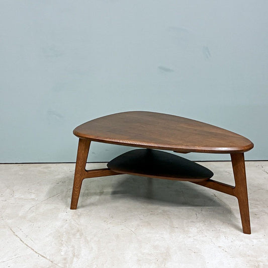 カリモク karimoku TS36 三角形センターテーブル W100cm ローテーブル コーヒーテーブル 国産家具 ◎