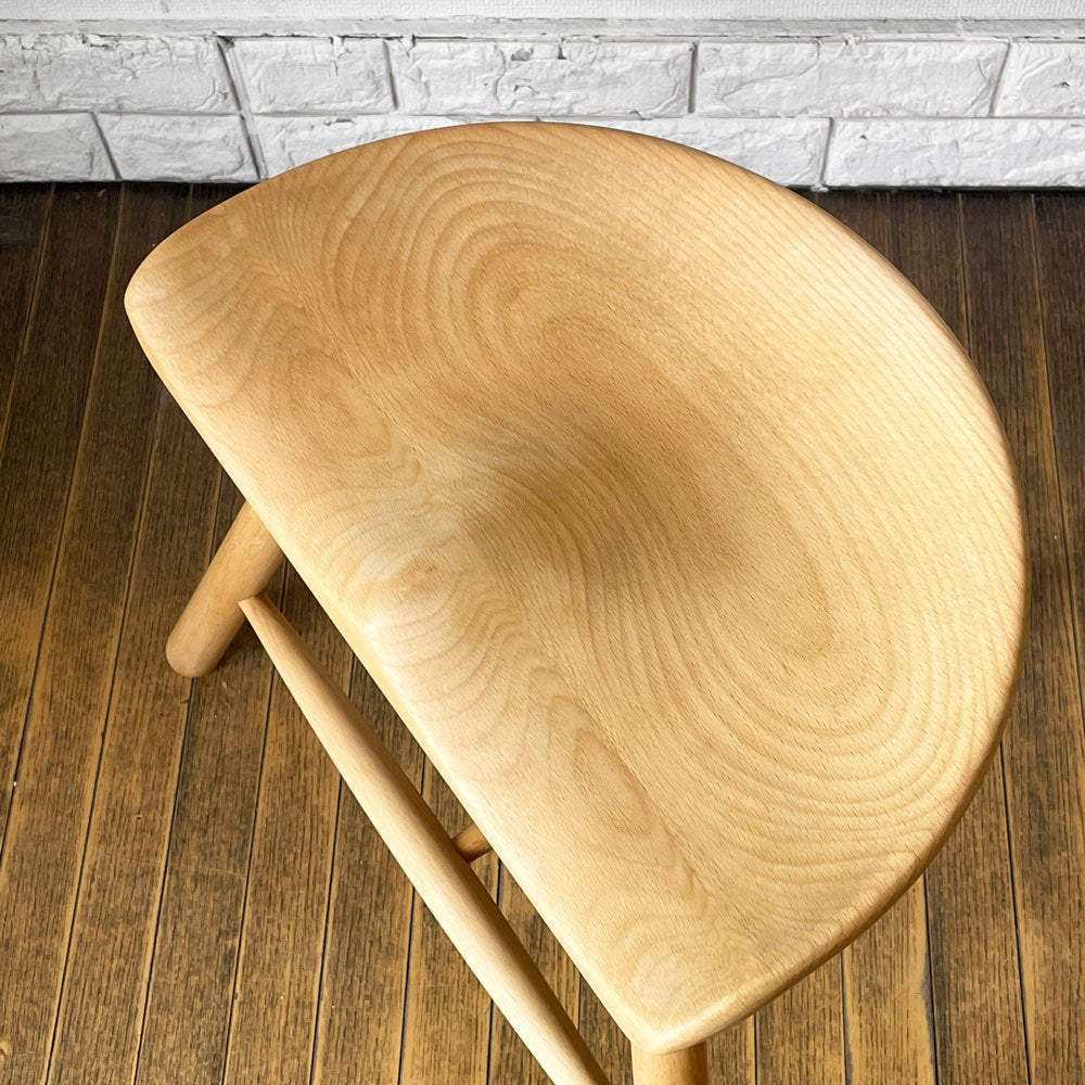 ワーナー Werner シューメーカーチェア Shoemaker Chair NO.49 スツール ビーチ材 オイルフィニッシュ ラーズ・ワーナー デンマーク 北欧家具 ◎