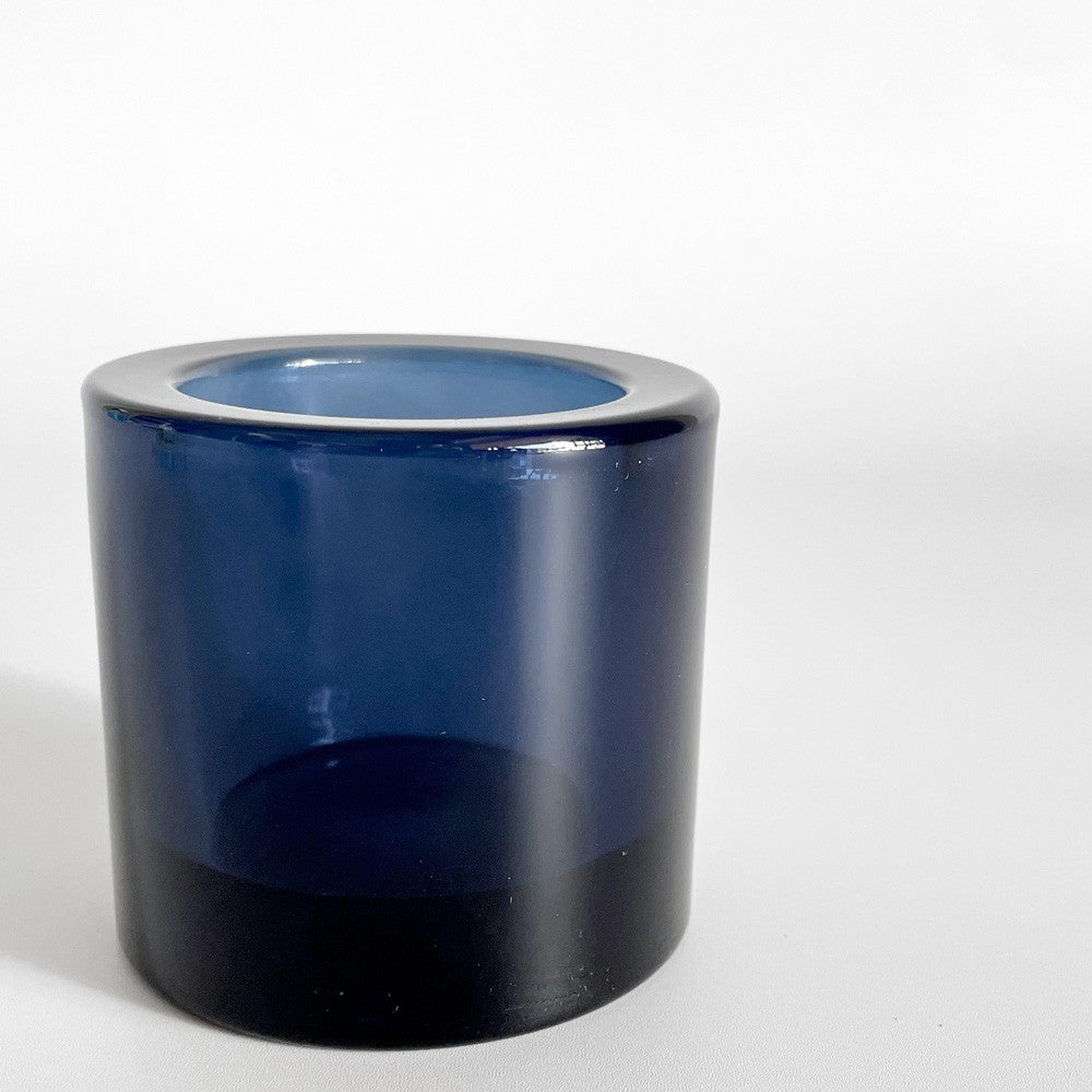 イッタラ iittala マリメッコ marimekko キビ kivi キャンドルホルダー ブルーベリーブルー 60mm ヘイッキ・オルヴォラ フィンランド 北欧雑貨 ■