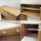 ロウヤ LOWYA キッチンキャビネット Kitchen Cabinet 食器棚 レンジ台 ステンレススライドボード W120cm ナチュラル 定価￥89,990- ●