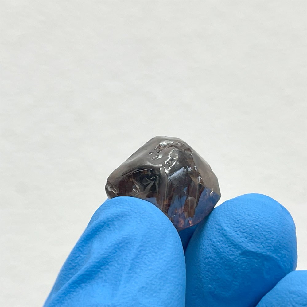 エアロコンセプト×カシケイ AERO CONCEPT × KASHIKEY アーガイル産 ブラウン・ラフダイヤモンド（原石）25.60cts  ジェラルミンケース付き 宝石 〓
