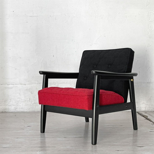 カリモク60 karimoku60 Kチェア ミニ ミッキーマウス90周年仕様 1シーター ソファ キッズチェア レトロモダン ミッドセンチュリー 希少 国内90台限定モデル 美品 ★