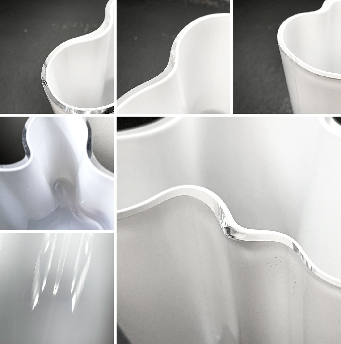イッタラ iittala アルヴァ・アアルトコレクション Alvar Aalto Collection ベース H95mm ホワイト  北欧雑貨 ■