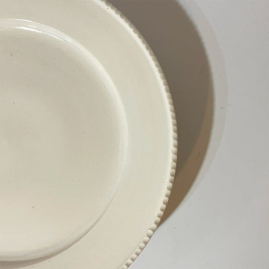 岡田直人 Naoto Okada ふちしのぎ プレート お皿 Mサイズ 22cm 器 陶芸家 現代作家  A ★