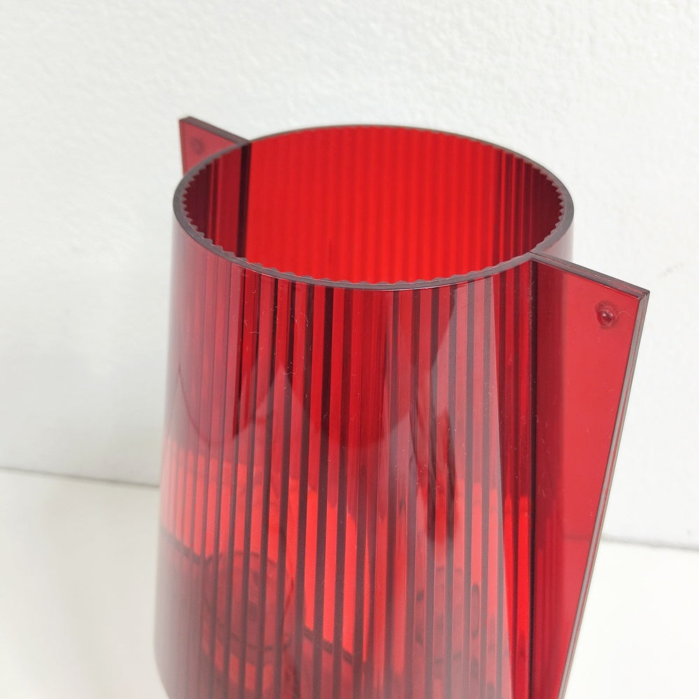 カルテル Kartell テイク TAKE テーブルランプ ポリカーボネート製 フェルーチョ・ラヴィアーニ Ferruccio Laviani レッド イタリア ●