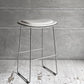 カッペリーニ Cappellini ハイパッドスツール Hi pad Stool ホワイトレザー×ステンレススチール ジャスパー・モリソン Jasper Morrison イタリアモダン ♪