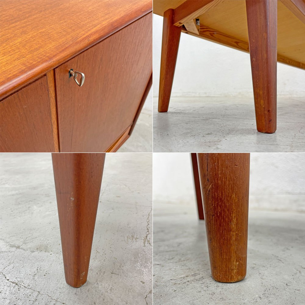 メーベルファブリケン リンデン Möbelfabriken Linden 北欧ビンテージ チーク材 サイドボード Teak Sideboard 60's VTG 〓