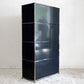 ユーエスエムハラー USM Haller モジュラーファニチャー Modular Furniture 1列4段 キャビネット シェルフ グラファイトブラック 旧型取っ手 スイス ■