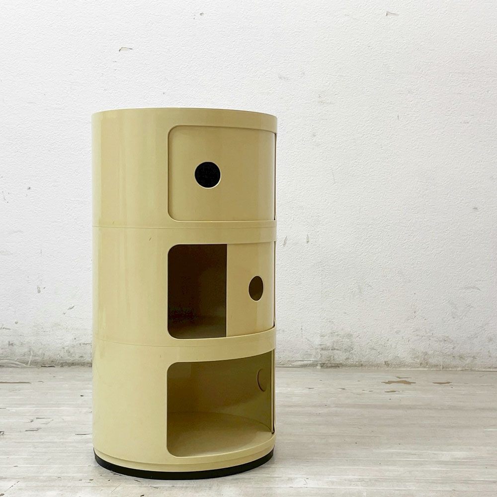 カルテル Kartell コンポニビリ COMPONIBILI 3段 ポリカーボネイト製 アンナ・カステッリ・フェリエーリ イタリア ●