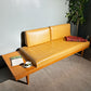 エコーネス EKORNES Svane デイベッド Ingmar Relling ノルウェー ビンテージ オーク材 本革 キャメル 北欧家具 ソファベッド ◎
