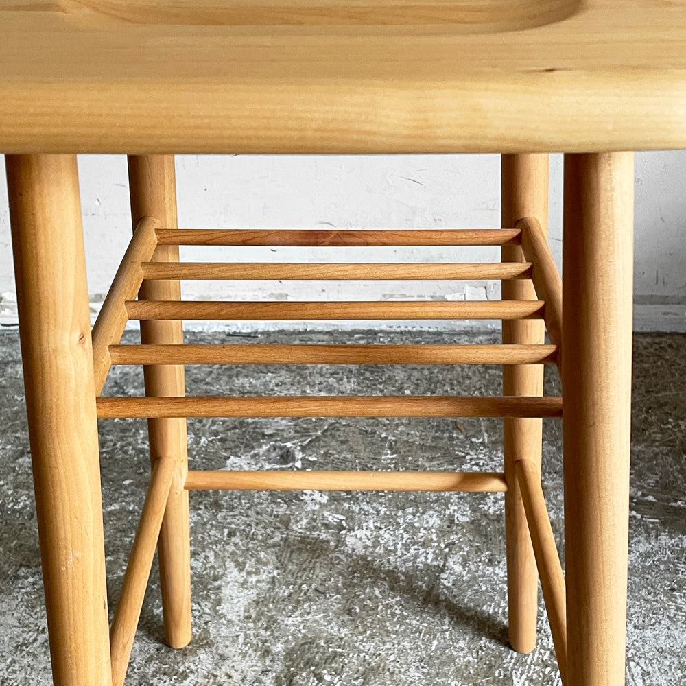 モモナチュラル MOMO Natural モチャ ウッドスツール L MOCHA WOOD STOOL L ハイスツール アルダー材 ナチュラル H61cm ナチュラルデザイン ■