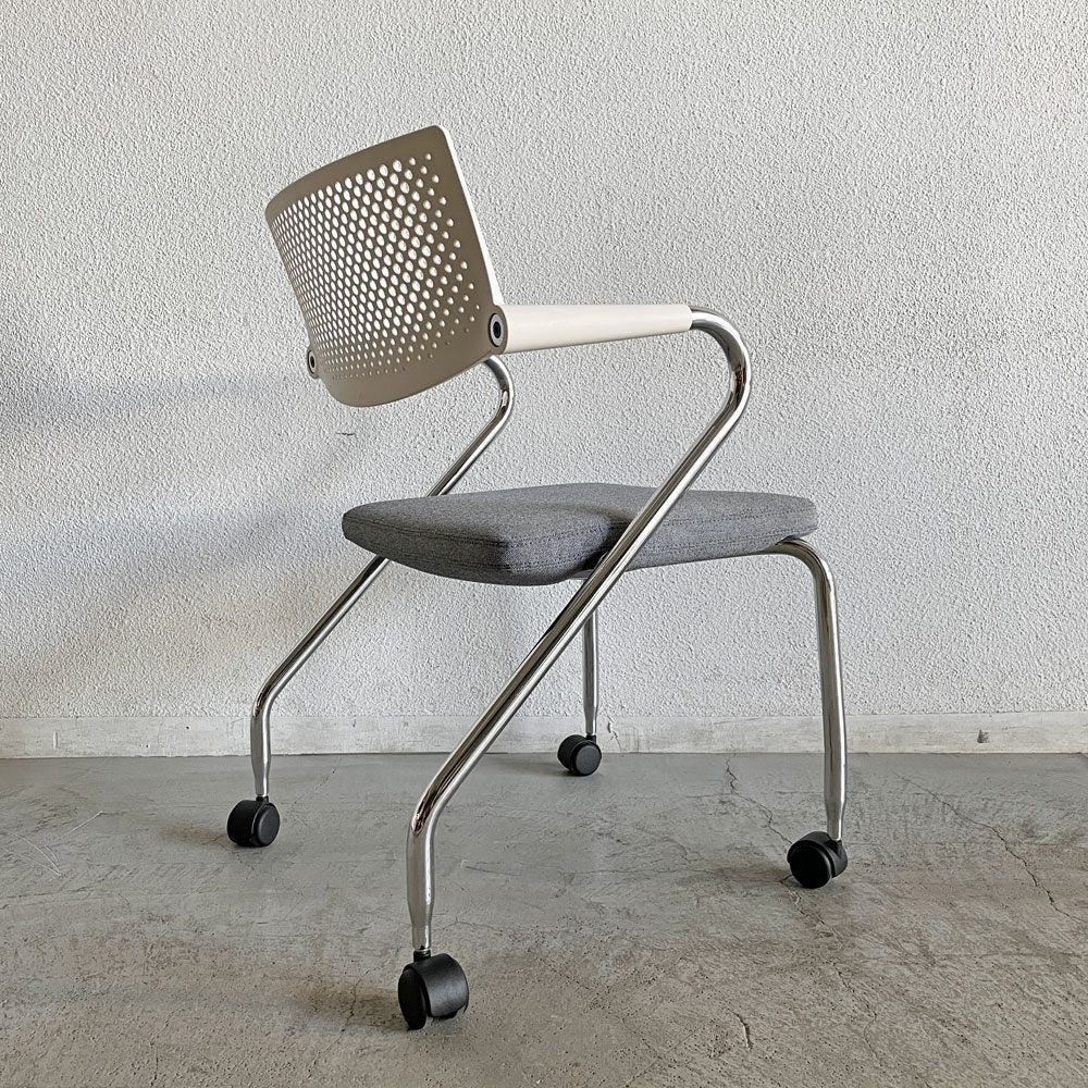 ヴィトラ vitra ビザロール Visaroll デスクチェア ミーティングチェア キャスターベース スタッキング アントニオ・チッテリオ A 〓