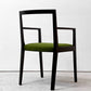 カッシーナイクスシー Cassina ixc. イーストバイイーストウエスト East by Eastwest ジャスミン JASMIN アームチェア ダイニングチェア ブラック グリーン ファブリック 座面張替 A ●