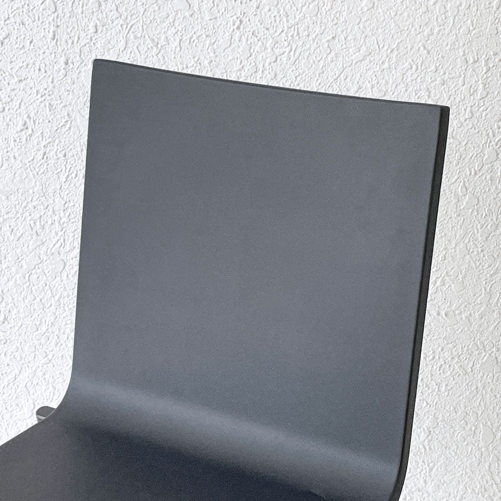 ヴィトラ vitra. ゼロスリー .03 ダイニングチェア スタッキングチェア マールテン・ヴァン・セーヴェレン Maarten Van Severen ブラック A ◇