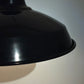 パシフィックファニチャーサービス P.F.S ホーロー ペンダントライト ENAMEL LAMP SHADE 14 ソケットコード付き ブラック ●