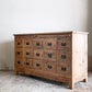 クラッシュゲート CRASH GATE ノットアンティークス Knot antiques グラムチェスト GRAM CHEST 1260 引き出し15杯 スライド棚 杉古材 廃番 ■