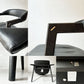 スクエアルーツ SQUARE ROOTS ランナチェア LANNA CHAIR ダイニングチェア アームチェア オーク材×牛革 レザー 美品 参考価格￥77,000- B ★
