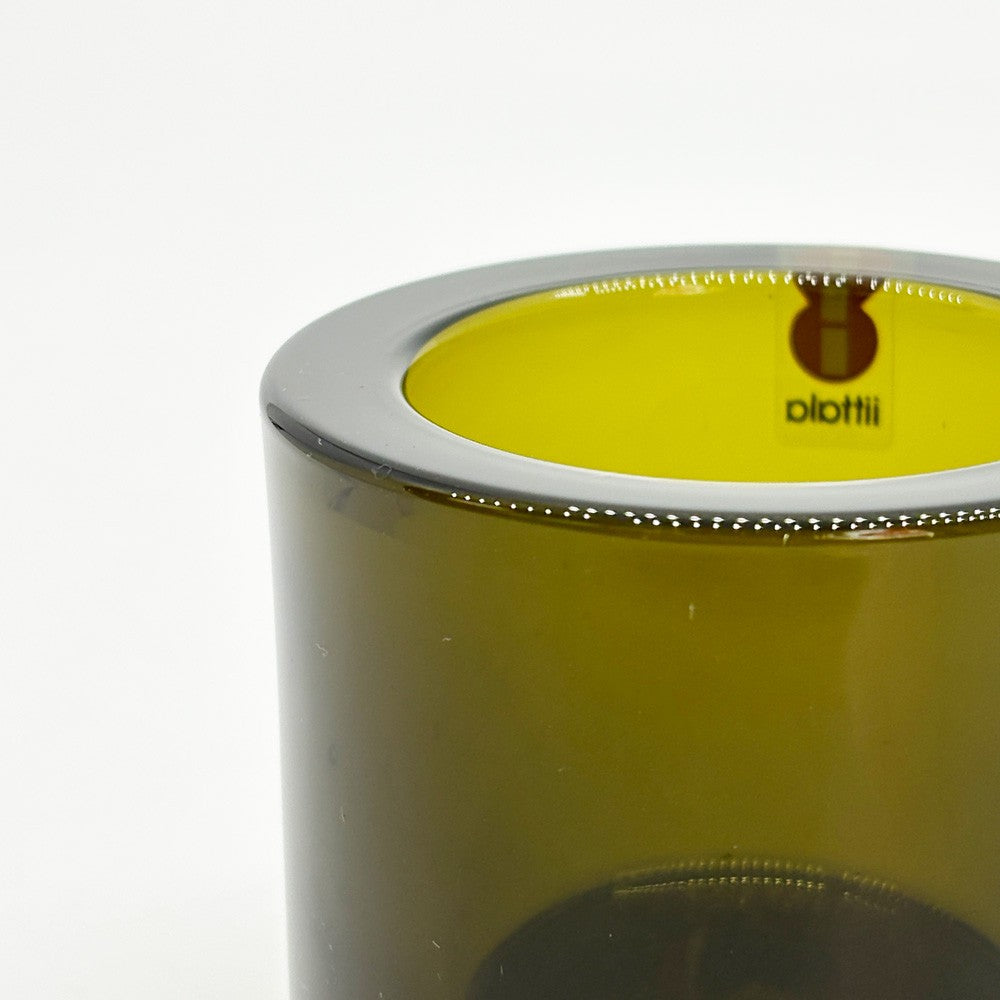 イッタラ iittala マリメッコ marimekko キビ kivi キャンドルホルダー オリーブ スコープ Scope別注 希少 廃番 北欧 フィンランド B ●