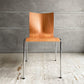 エンゲルブレヒト Engelbrechts チャリックチェア CHAIRIK Chair 101 ダイニングチェア スタッキング 4本脚 チェリーカラー プライウッド スチール デンマーク 未使用品 定価63,800円 ♪