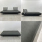 リーンロゼ ligne roset ロゼプラド ROSETPRADO 3シーターソファ 背クッション2個+別売り替えカバー2枚付き W240cm 定価約735,900円 〓