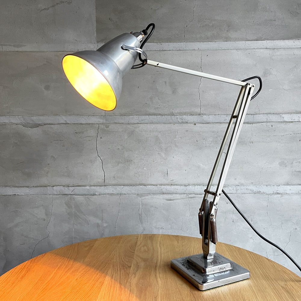 アングルポイズ ANGLEPOISE ビンテージ オリジナル1227 Original1227 デスクライト シルバーカラー ♪