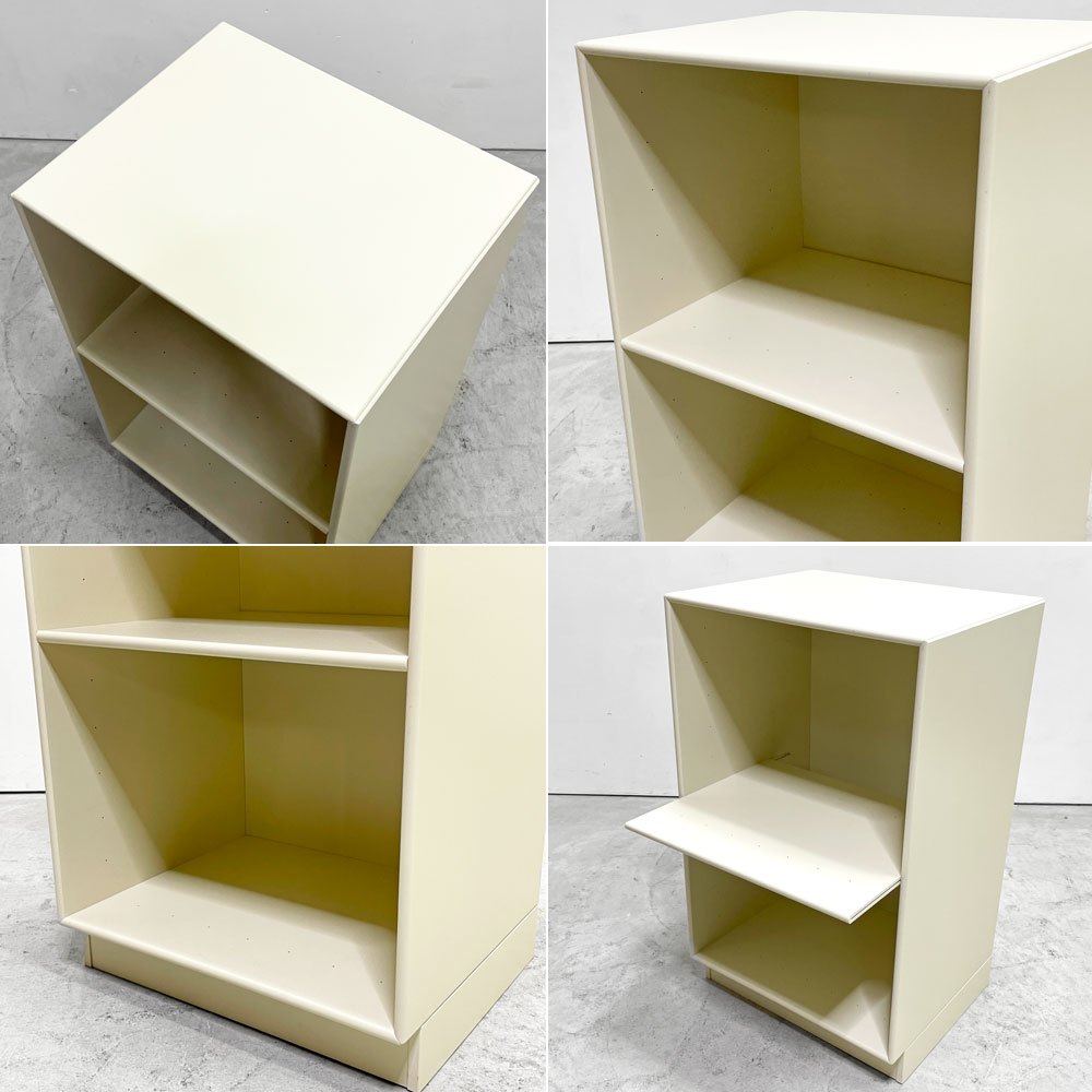 モンタナ MONTANA システムシェルフユニット SYSTEM SHELF UNIT オープンシェルフ 木製ラック＆ベース アイボリー アジャスター付きデンマーク 北欧モダン ●