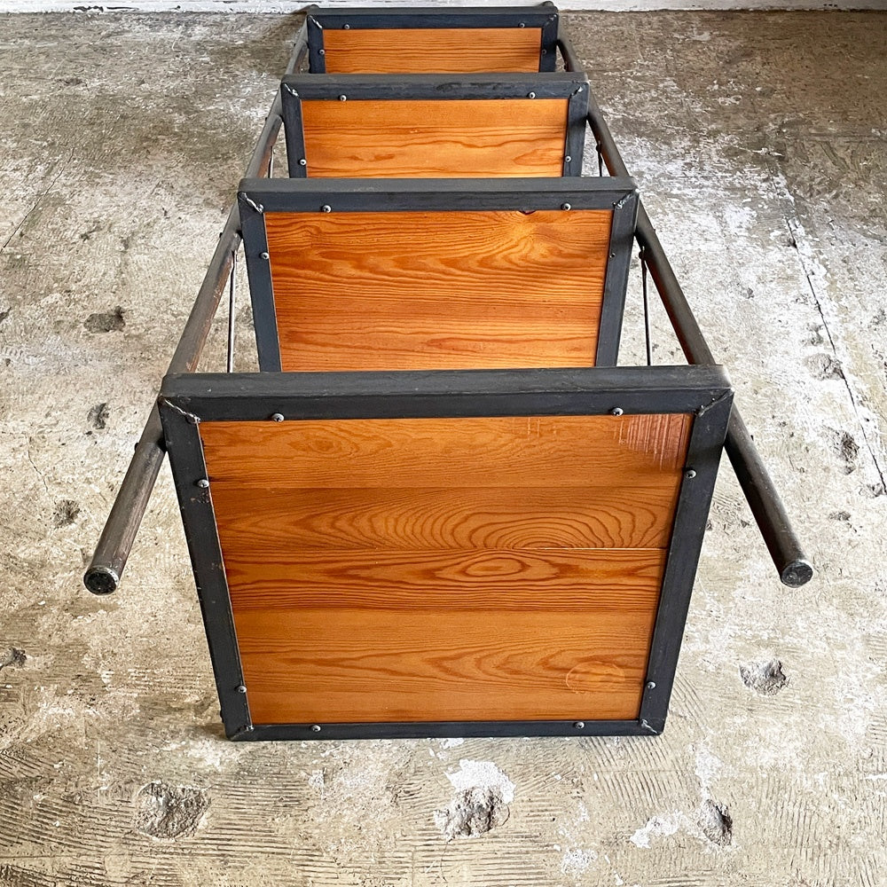 ジャーナルスタンダードファニチャー j.s.F シノン CHINON LADDER SHELF ラダーシェルフ ディスプレイラック 4段 杉古材 インダストリアル ■