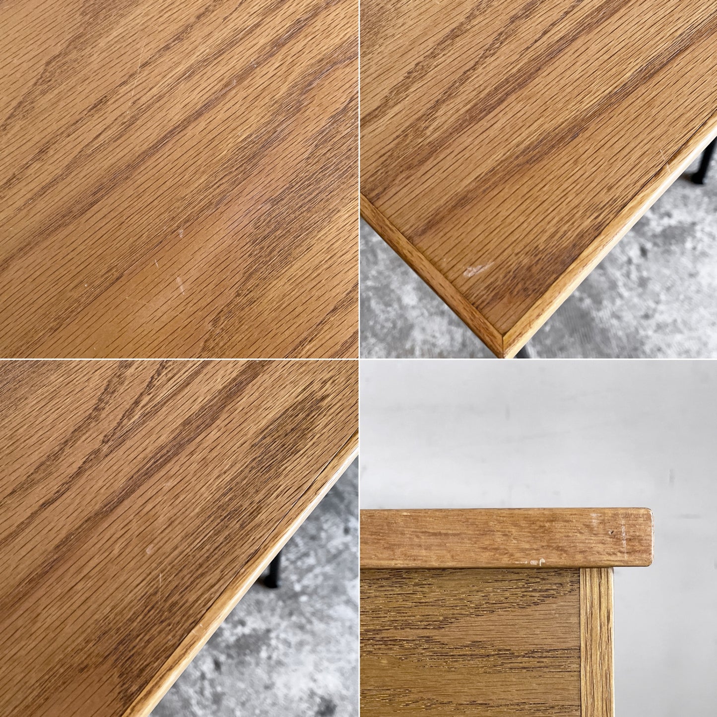 ジャーナルスタンダードファニチャー journal standard Furniture j.s.F リル バニティ デスク LILLE VANITY DESK ドレッサー オーク材 アイアン ボックス付  内蓋 S字フック 欠品 インダストリアル ■
