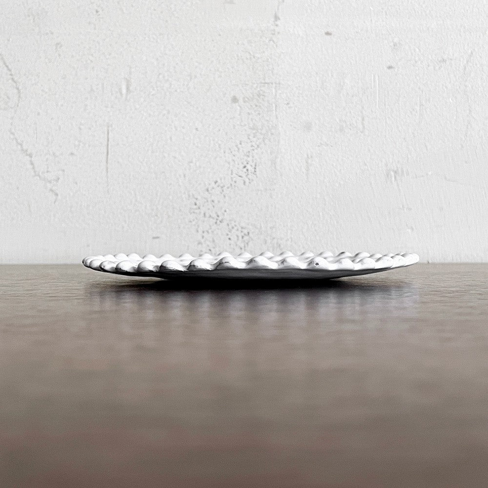 アスティエ・ド・ヴィラット Astier de Villatte アデライド ADELAID ティーカップソーサー W13cm 陶器 廃番 フランス ■
