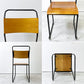 クラッシュゲート CRASH GATE ノットアンティークス Knot antiques ブルーノチェア RP6 BLUNO CHAIR スタッキングチェア 関家具 A ●