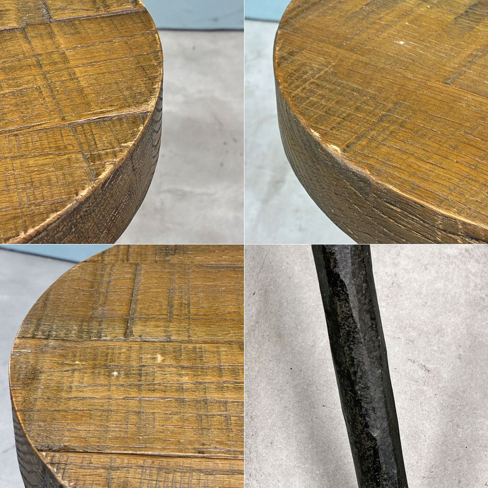 クラッシュゲート CRASH GATE ノットアンティークス Knot antiques ピット PIT サイドテーブル Cタイプ H65cm 関家具 ◎
