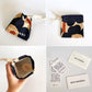 マリメッコ marimekko インプリント カードホルダー ウニッコ Imprint Card Holder Unikko シルバー カードケース ポーチ付き 北欧 ■