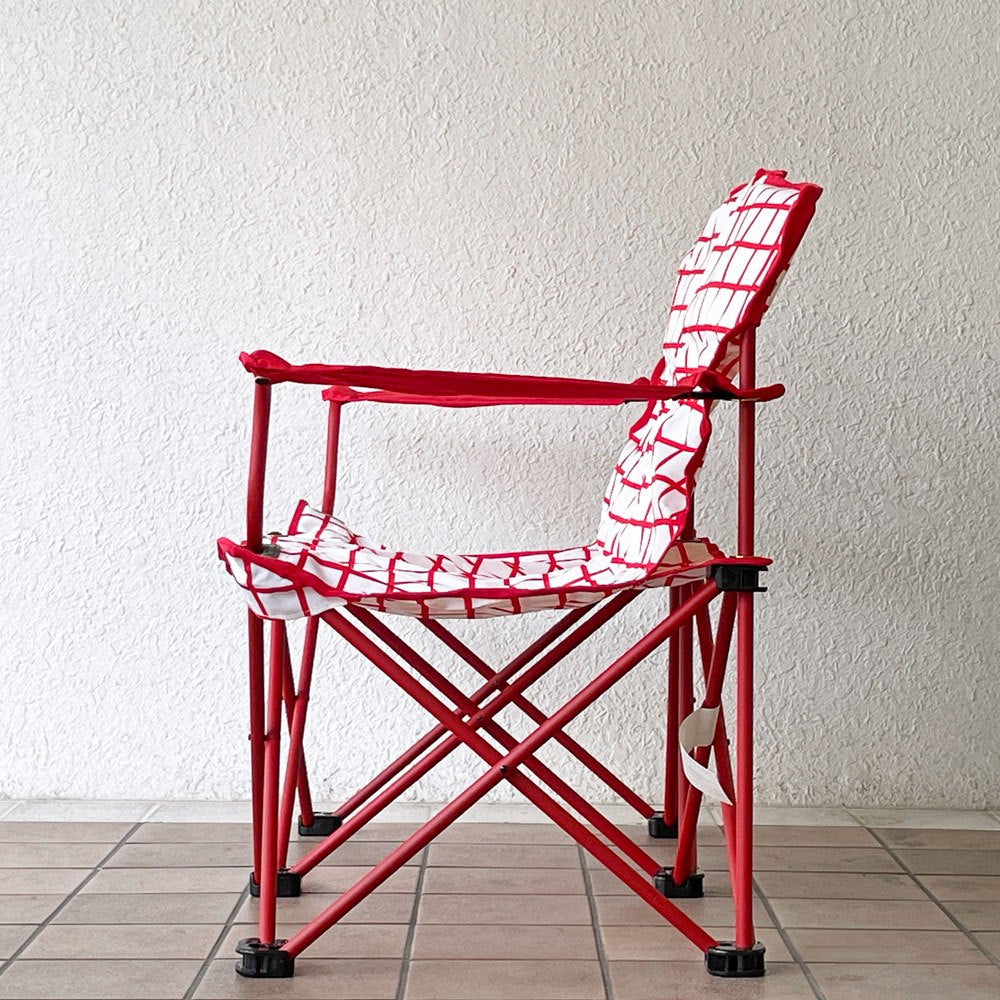 キリンビール ビール開き97 ワクワクWチェア 2人掛けキャンプチェア フォールディングチェア 折り畳み椅子 ノベルティ 非売品 収納バッグ・専用外箱付き ◇