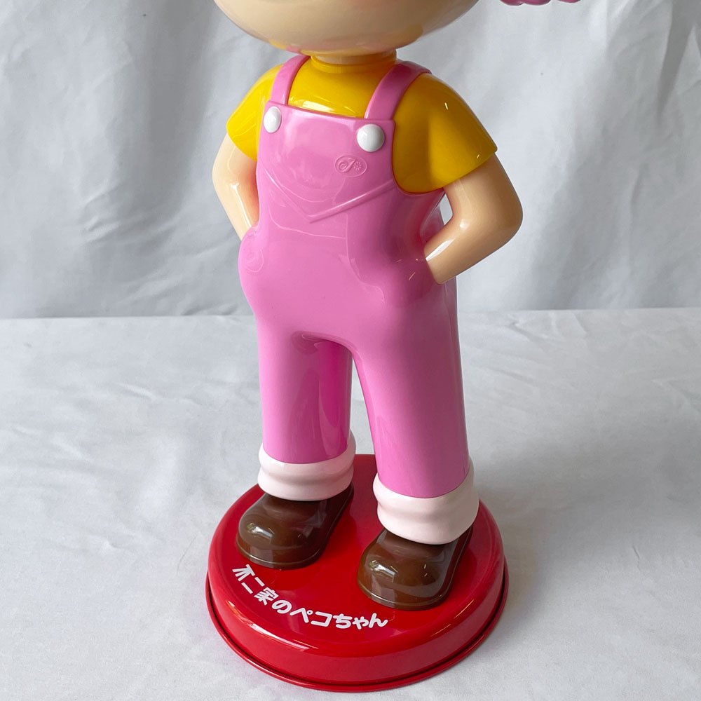 不二家 FUJIYA 首ふり ペコちゃん人形 127-PK02 限定カラー 非売品 Smile Switch Festa 2022 Valentine in GINZA限定 ◇
