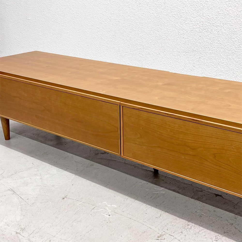ニッポネア NiPPONAIRE プロット PLOT TVボード AVボード チェリー材 w180cm 関家具 〓