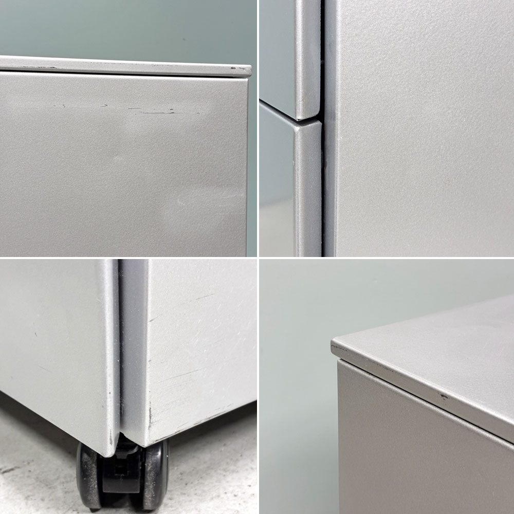 カッシーナ Cassina ixc. AFドロワー AF DRAWER デスクキャビネット ワゴン 鍵付属 キャスターロック機能付き イタリア B ◎