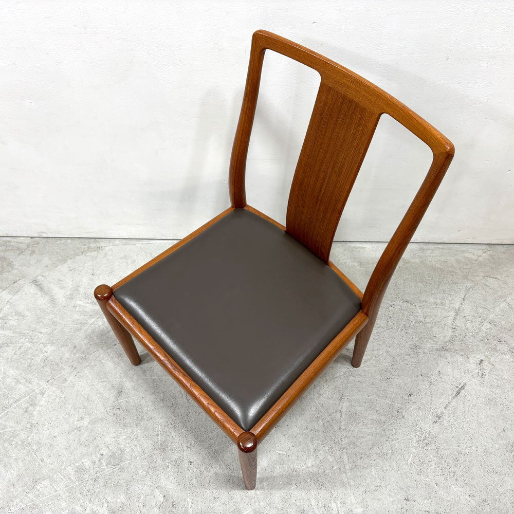家具蔵 KAGURA ヴィンテージⅡ VINTAGEⅡ ダイニングチェア チーク材 無垢材 クラフト家具 国産家具 希少 ●