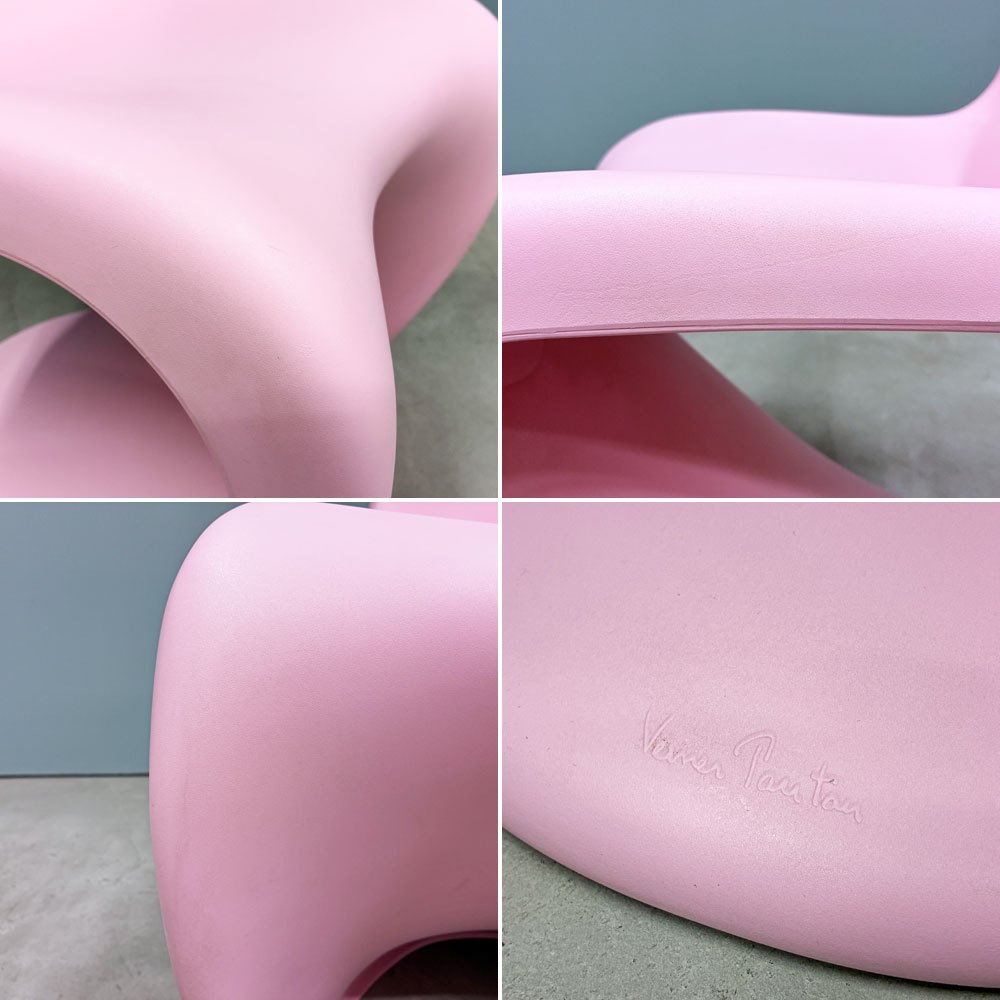 ヴィトラ vitra パントンチェア スタッキングチェア SAKURA サクラ色 ピンク 2011年 hhstyle 限定100脚 ヴェルナー・パントン ミッドセンチュリー ◎