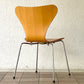 フリッツハンセン Fritz Hansen セブンチェア ビーチ材 ナチュラル アルネ・ヤコブセン Arne Jacobsen スタッキング デンマーク 北欧家具 A ◇