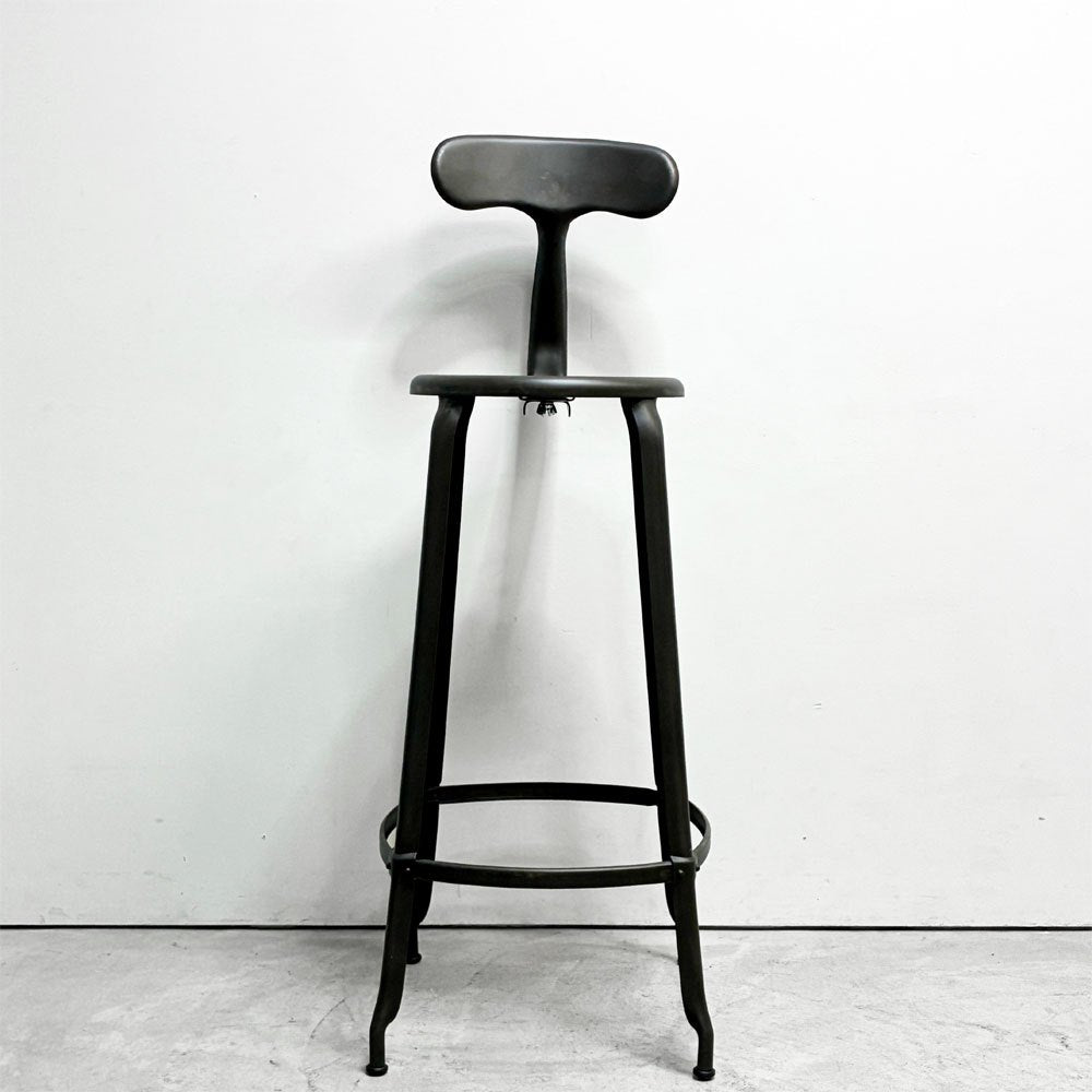 フェールトラヴァイユ FER TRAVAIL ニコルチェア NICOLLE Chair SH80 カウンターチェア スチール マットクリア仕上げ 別注モデル インダストリアル D ●