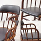 アクメファニチャー ACME Furniture オークス アーム チェア OAKS ARM CHAIR ダークブラウン PUレザー ●