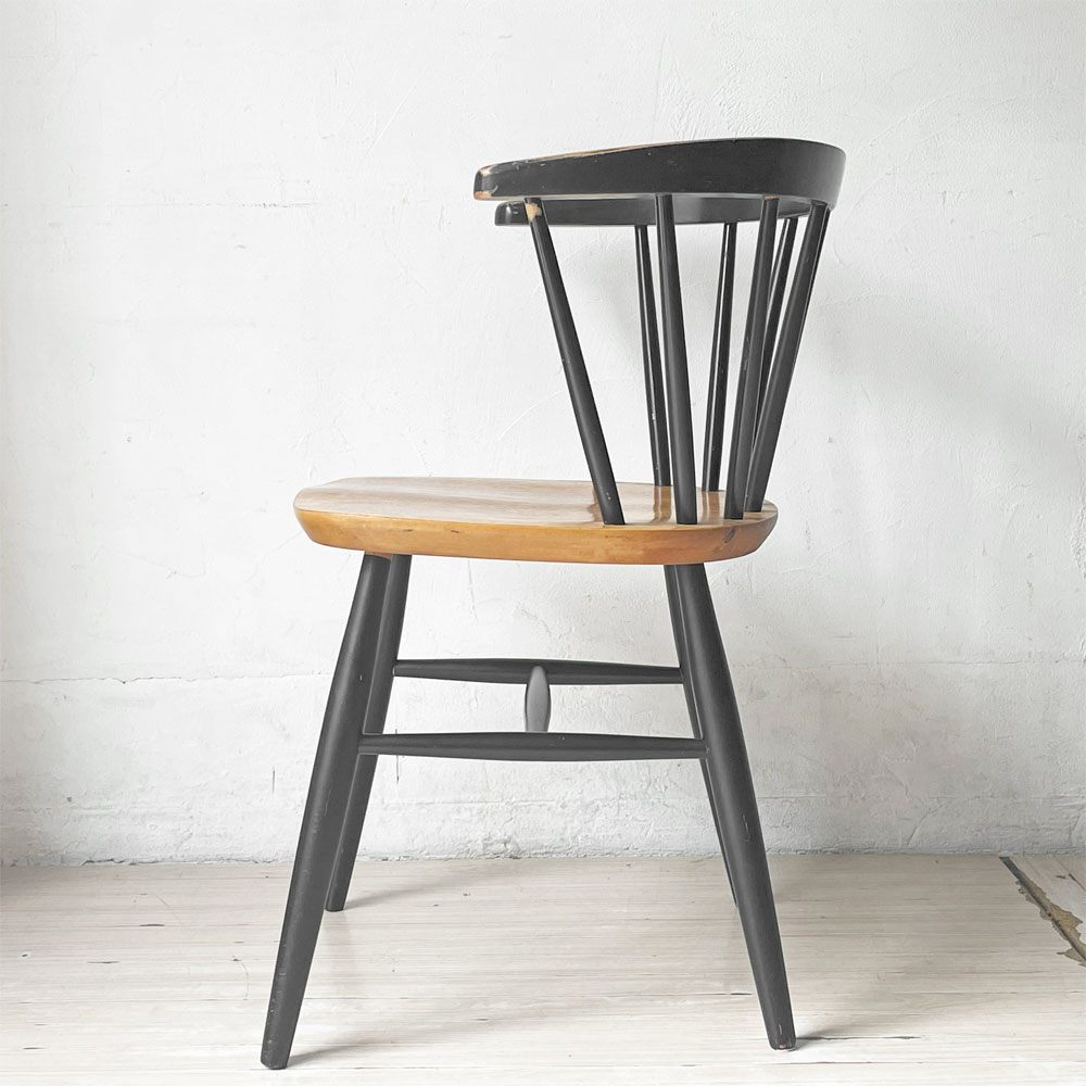 ビンテージ Vintage Nässjö Stolfabrik ダイニングチェア ハーフアーム  ユング・エクストローム Yngve Ekström スウェーデン 北欧家具 希少 ★