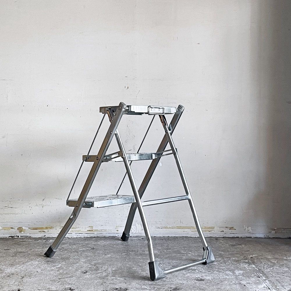 ダルトン DULTON フォールディング 3 ステップス FOLDING 3STEPS GALVANIZED 脚立 インダストリアル 廃番 ■