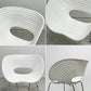 ヴィトラ vitra トムバックチェア Tom Vac ダイニングチェア スタッキングチェア ロン・アラッド ホワイト モダンデザイン 現状品 B ●