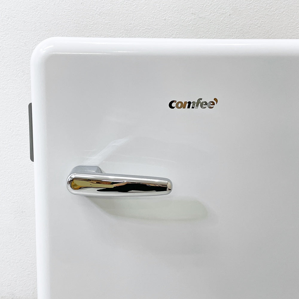 コンフィー COMFEE' 1ドア 冷蔵庫 93L 右開き RCD93WHS レトロデザイン 2025年製 ●