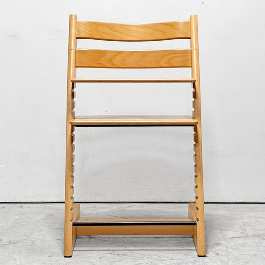 ストッケ STOKKE トリップトラップ TRIPP TRAPP ベビーチェア キッズチェア S/N4 ハーネス＆トレイ＆プラスチック背もたれ＆ガード付 ノルウェー 北欧家具 ●