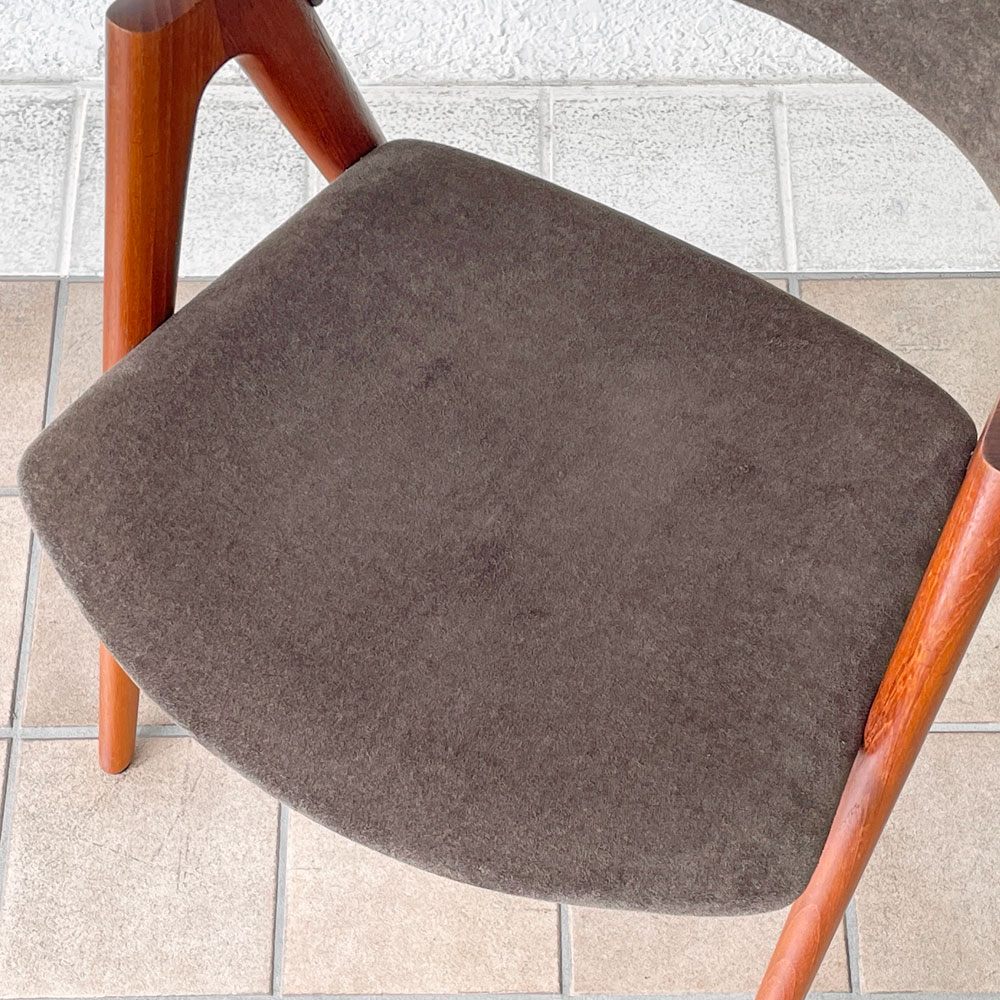 SVA Møbler スコウアンデルセン Schou Andersen Møbelfabrik ビンテージ コンパスチェア ダイニングチェア チーク材 カイ・クリスチャンセン Kai Kristiansen 北欧 デンマーク ◇