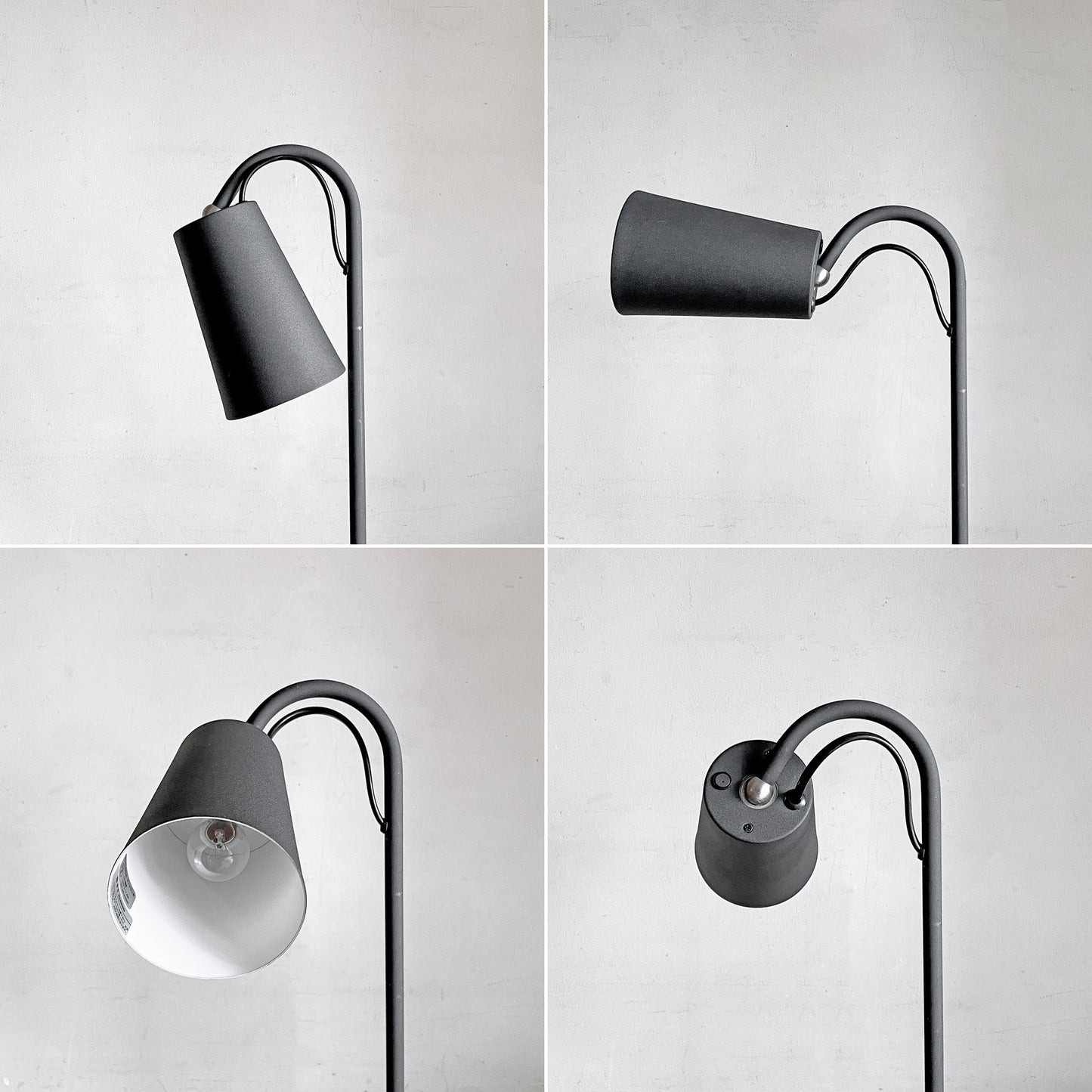 ディクラッセ DICLASSE マグネッコ Magneccoフロアライト LF4481BK ブラック 高さ調整 ■